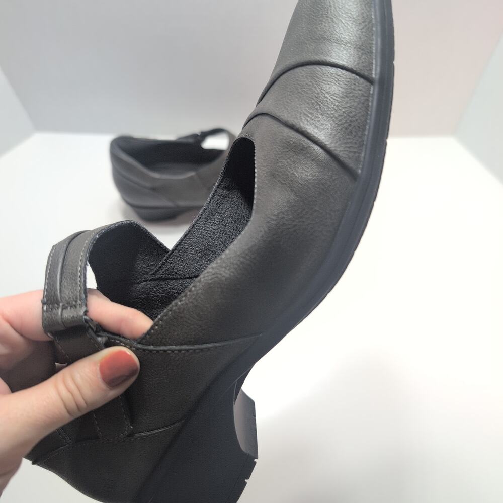 JBU Vegan Leather Gloria Mary Jane Comfort Block Heels Women's 10M - Picture 3 of 8